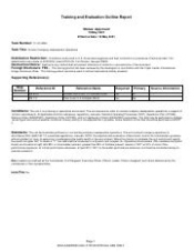 editable 11co9250pdf  training and evaluation outline report status approved 19 may 2021 effective army training and evaluation outline template sample