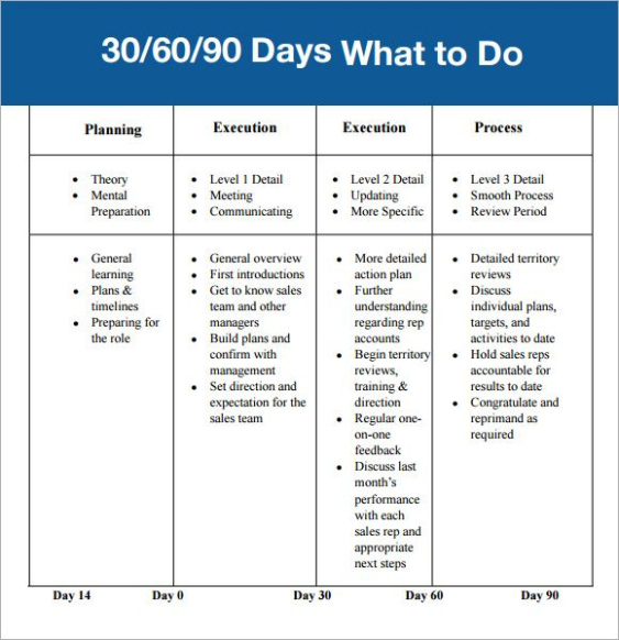 editable 90 day plan business plan template business plan template free training program for managers template word