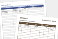 editable equipment sign out sheet  tool check out form equipment training sign off sheet template sample