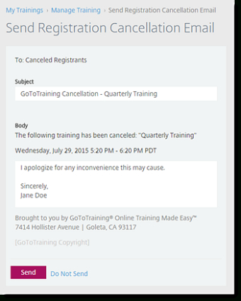 free how do i cancel a training? classic  goto training support personal training cancellation policy template sample