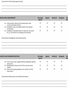 printable 10 amazing course evaluation survey templates  questionpro pre and post training evaluation template