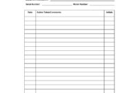 printable printable equipment maintenance log template excel  printable templates free off the job training log template doc