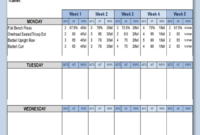 printable training template excel new employee training program template example