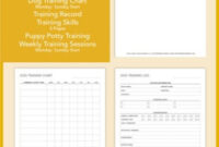 sample dog training business planner printable dog trainer  etsy dog training service agreement template word