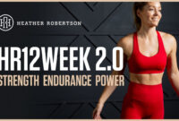 sample hr12week 20  heather robertson&amp;#039;s free 12 week workout program 12 week training program template word