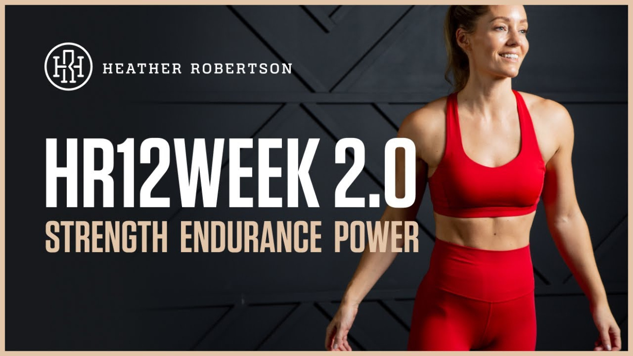 sample hr12week 20  heather robertson&amp;#039;s free 12 week workout program 12 week training program template word