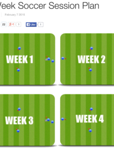 editable 4 week soccer session plan view it here httpcoachestrainingroomfourweeksessionplan us soccer training session template pdf