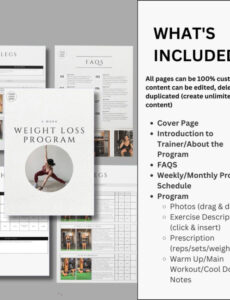 editable personal trainer template pdf program design customize  edit digitalprintable personal personal training workout log template sample