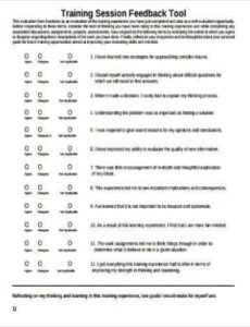 free free 12 training feedback form samples pdf ms word excel personal training feedback form template