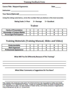 sample free training feedback form templates » template republic employee training feedback form template excel