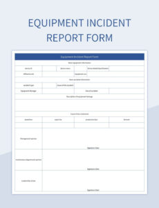 Custom Affidavit Of Incident Report Template Doc