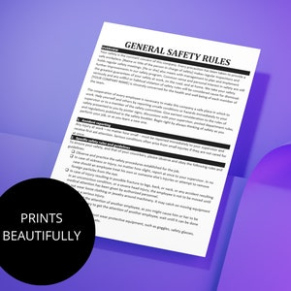 free safety templates hr bundle editable ms word template work rules incident report fire safety fire safety staff training template