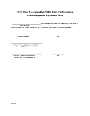 printable acknowledgement agreement template  fill and sign printable template acknowledgement of training template excel