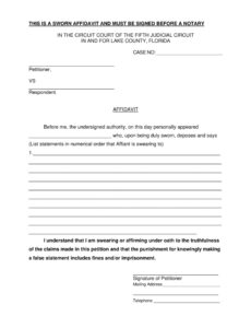 Free  Utah Homeschool Affidavit Template Pdf Sample